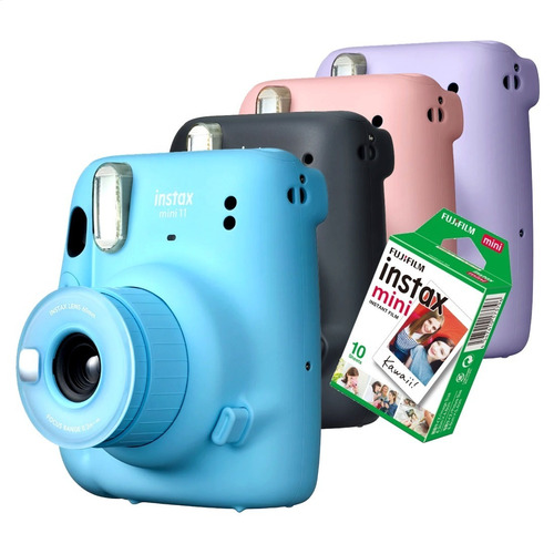 Câmera Fuji Instax Mini 11 Instantânea Fujifilm +10 Fotos Nf