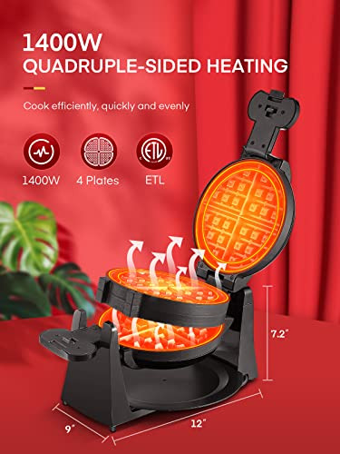 Máquina Para Hacer Gofres Belga Para Hacer Gofres, 180 Volte