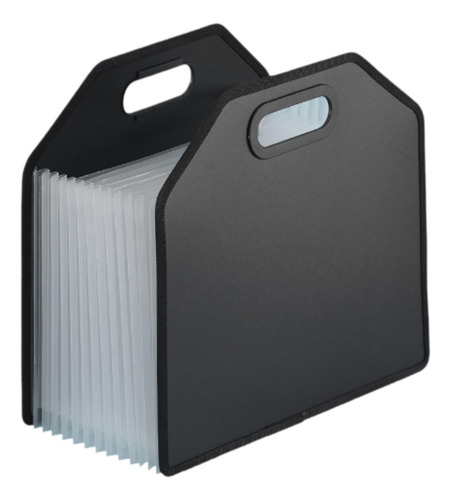 Carpeta De Archivos Expandible, Bolsa De Archivo De Negro