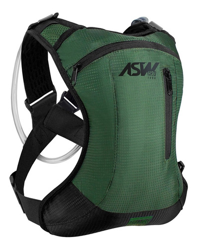 Bolsa Hidratação Asw Tank Lite Verde Mochila Hidratação