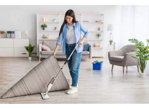 Mop Spray Magico 360° Esfregão Com Reservatorio Rodo Limpeza