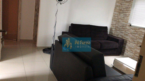 Imagem 9 de 30 de Apartamento Com 2 Dormitórios À Venda, 60 M² Por R$ 280.000,00 - Canto Do Forte - Praia Grande/sp - Ap0106