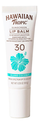 Protector Solar Labial Hawaiian Tropic Fps 30, Sabor A Coco