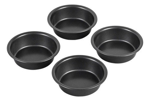 Moldes Redondos Para Mini Tortas Set X 4 Wilton