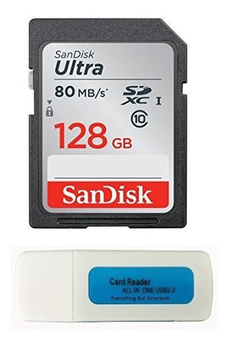 La Tarjeta De Memoria Ultra Sdxc De 128gb De Sandisk Funcion