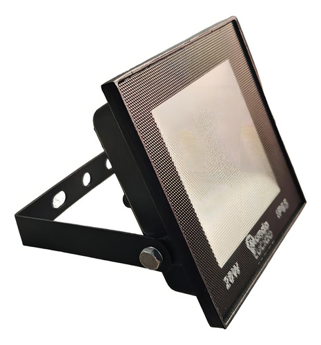 5 Pz Reflector Led 20w Slim Alta Potencia 85-265v Ip65 Ref Carcasa Negra Luz Luz Blanca Fria 6500k