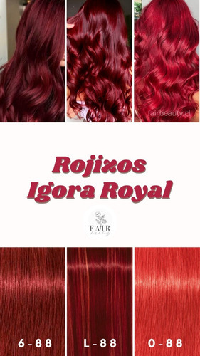 Igora Royal Coloración Profesional Tono 0-88