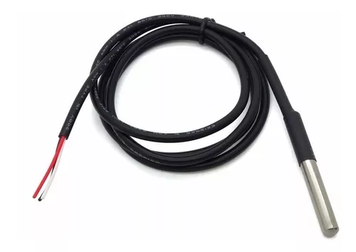 DS18B20 Sensor de Temperatura 1-Wire 2Mts Impermeable