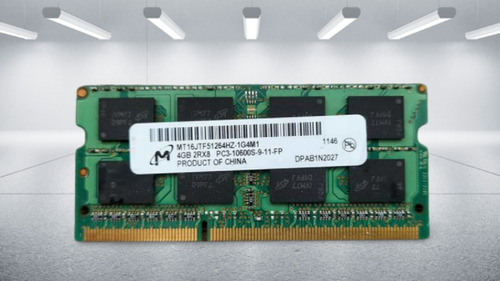 Memoria Ram Laptop 4gb Ddr3 Micron Mt16jtf51264hz-1g4m1