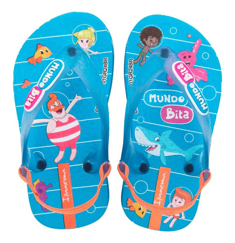 Chinelo Ipanema Mundo Bita Sol 27192 Baby Infantil Menino