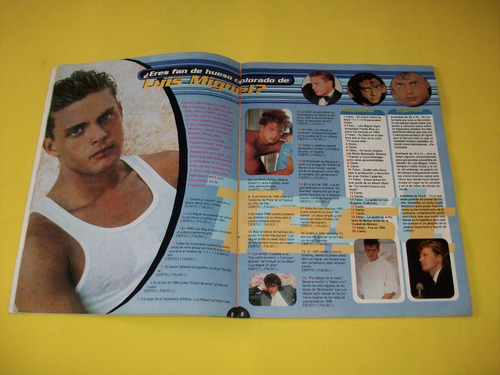 Luis Miguel Chayanne Ricky Martin Enrique Iglesias Que Pegue (Usado)