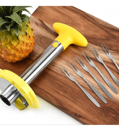 Descorazonador De Piña, Herramienta De Cocina Y Rebanado