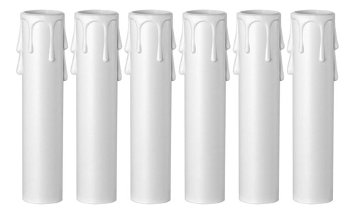 Juego De 6 Fundas Para Velas De Goteo, Base De Candelabro, 4