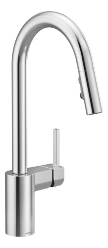 Grifo De Cocina Moen Align Cromado Con Mango Extraíble 7565