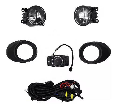 Kit Faros Niebla Auxiliares Figo 2016 2017 2018 Nuevo