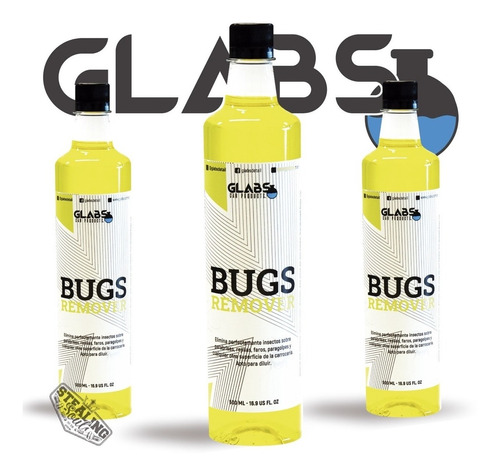 Glabs | Bugs Remover | Removedor De Insectos | 500cc | Detail / Detailing