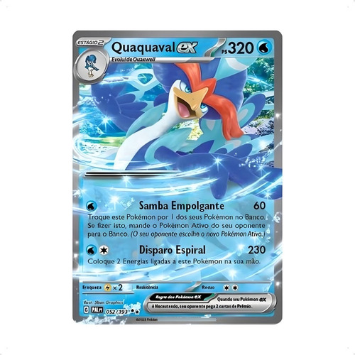Batalha De Cartas Pokémon Baralho Quaquaval Ex Ps 320