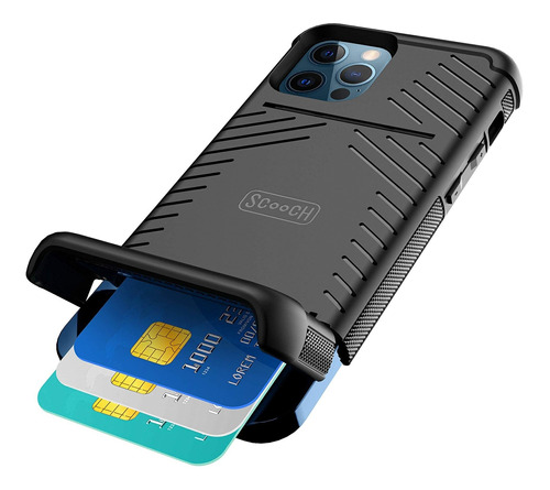 Scooch Phone 12/12 Pro Case With Card Holder [wingmate] Phon