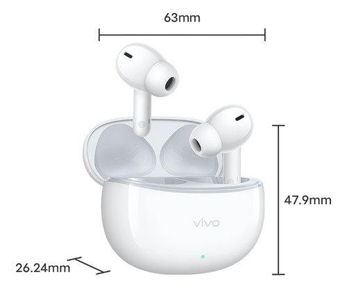 Vivo Tws 3i Audífonos Inalámbricos Color Blanco