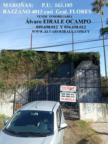 Maroñas: Local 1.512 M2* Bazzano 4013 Y Gral. Flores