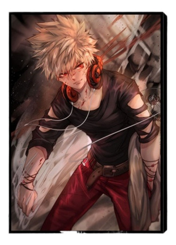Hh Pintura De Diamantes 5d Diy 60x40cm - My Hero Academy