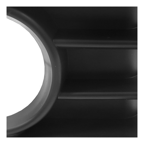Moldura Grade Milha Megane 2006 A 2012 Preto Liso Com Furo