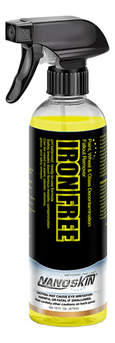 Iron Free Nanoskin 16 Oz Descontaminador De Pintura Y Rines