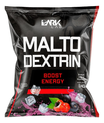 Maltodextrina Boost Energy 1kg - Dark Lab Sabor Açaí com Guaraná