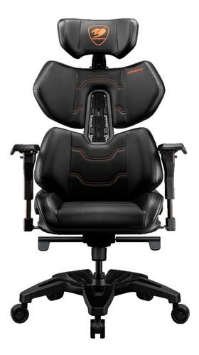 Imagen 1 de 10 de Silla De Escritorio Gamer Cougar Terminator Ergonómica Negra
