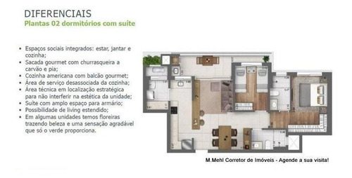 Imagem 24 de 29 de Apartamento Com 2 Dormitórios À Venda Com 86.62m² Por R$ 789.000,00 No Bairro Juvevê - Curitiba / Pr - M2ju-es301b