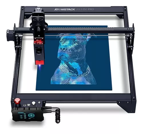 ATOMSTACK A5 M50 Pro Laser Engraver, 5.5W Fixed-Focus 0.08mm