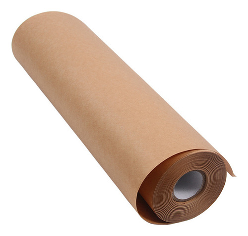 Rollo De Rollo De Papel Kraft Marrón Para Envolver Postres