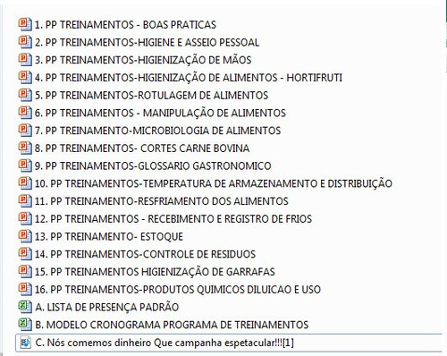 Imagem 2 de 10 de Treinamentos Qualidade Manupuladores Alimentos Rdc 216