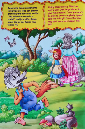 Cuento Infantil Clásicos Caperucita Roja