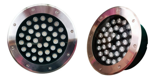 Lampara Led Empotrado De Piso 36watt Acero Inoxidable Ip65