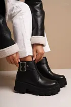 Comprar Bota Borcego Mujer Plataforma Bajos Livianos Nami
