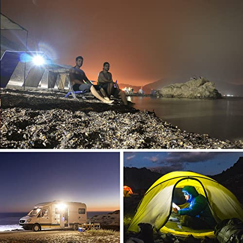 Farol De Camping Iodoo, 30 W, 3000 Lm, 1200 Mah, Recargable
