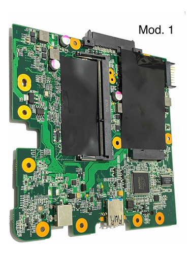 Motherboard Notebook Pcbox Kant N141b Celeron N2808 Verde Oscuro No