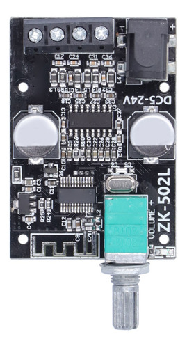 Módulo Amplificador De Audio Estéreo Zk502l Bluetooth Power