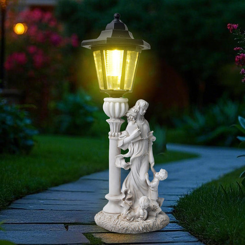 Garden Madre E Infantil Estatua De La Estatua Escultura De