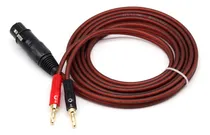 Comprar 2 Cables De Altavoz Xlr A Banana, Xlr De 3 Pines Macho A Dob