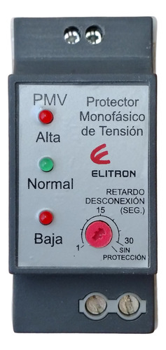 Protector De Tension Monofásico Elitron Pmv 25a (Usado)