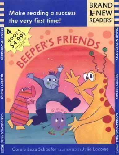 Beeper's Friends : Brand New Readers, De Carole Lexa Schaefer. Editorial Candlewick Press,u.s. En Inglés