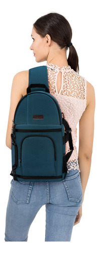 Bolso Bandolera Para Cámara Mosiso, Funda Para Cámara Réflex
