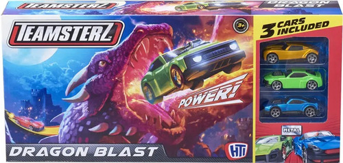 Teamsterz Pista Dragon Blast Vehiculo X3 (5070)