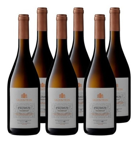 Caja Madera X6 Salentein Primus Chardonnay Vino Valle De Uco