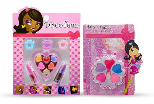 Imagem 6 de 7 de Kit Infantil Criança Maquiagem Maletinha Make Linda Bz124-1