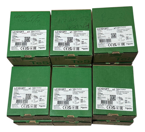 Contactor Schneider Electric Lc1d12f7 Bobina 110v (Usado)