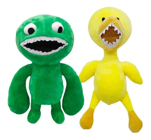 Rainbow Friends pelúcia Green e Pato Envio rapido