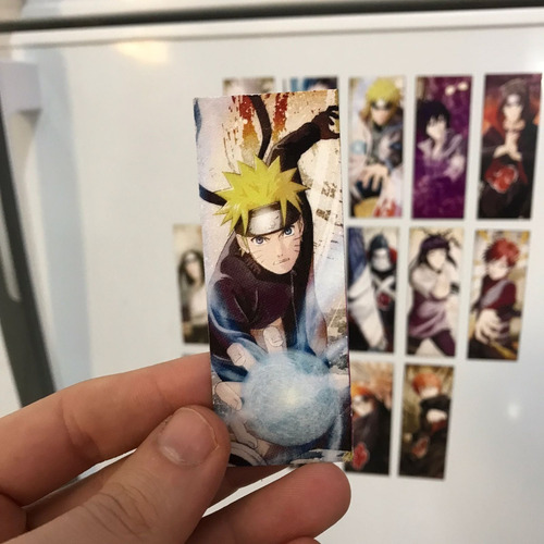 Imagen 2 de 6 de Imanes Naruto X 17 Personajes Variados - Animeras